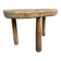 Tabouret de traite tripode, art paysan alsace, france 1920