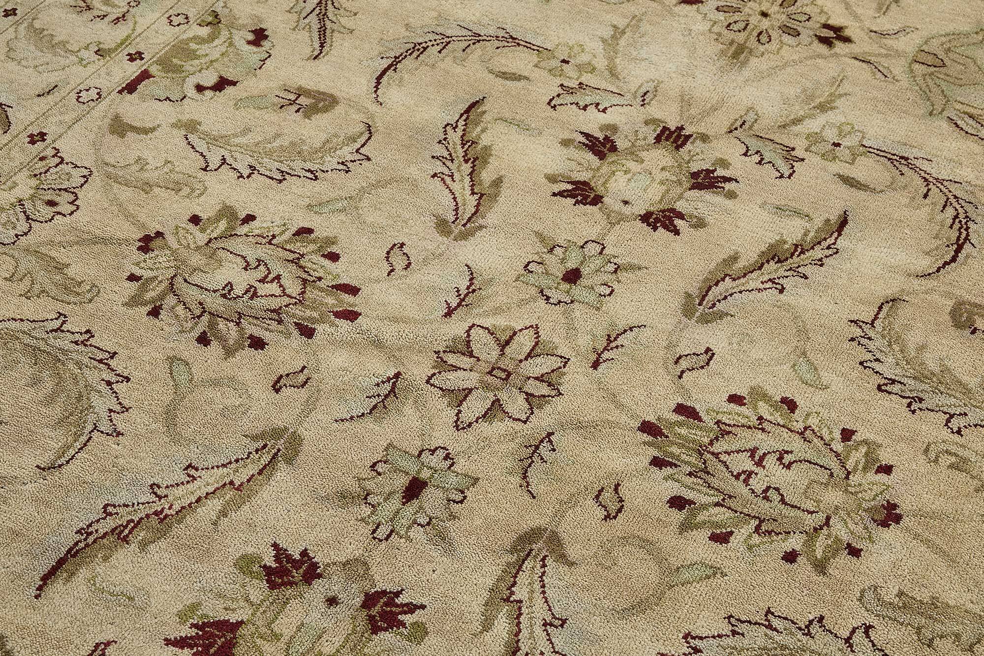 Turkish Handknotted Wool Oushak Rug 180 cm x 276 cm