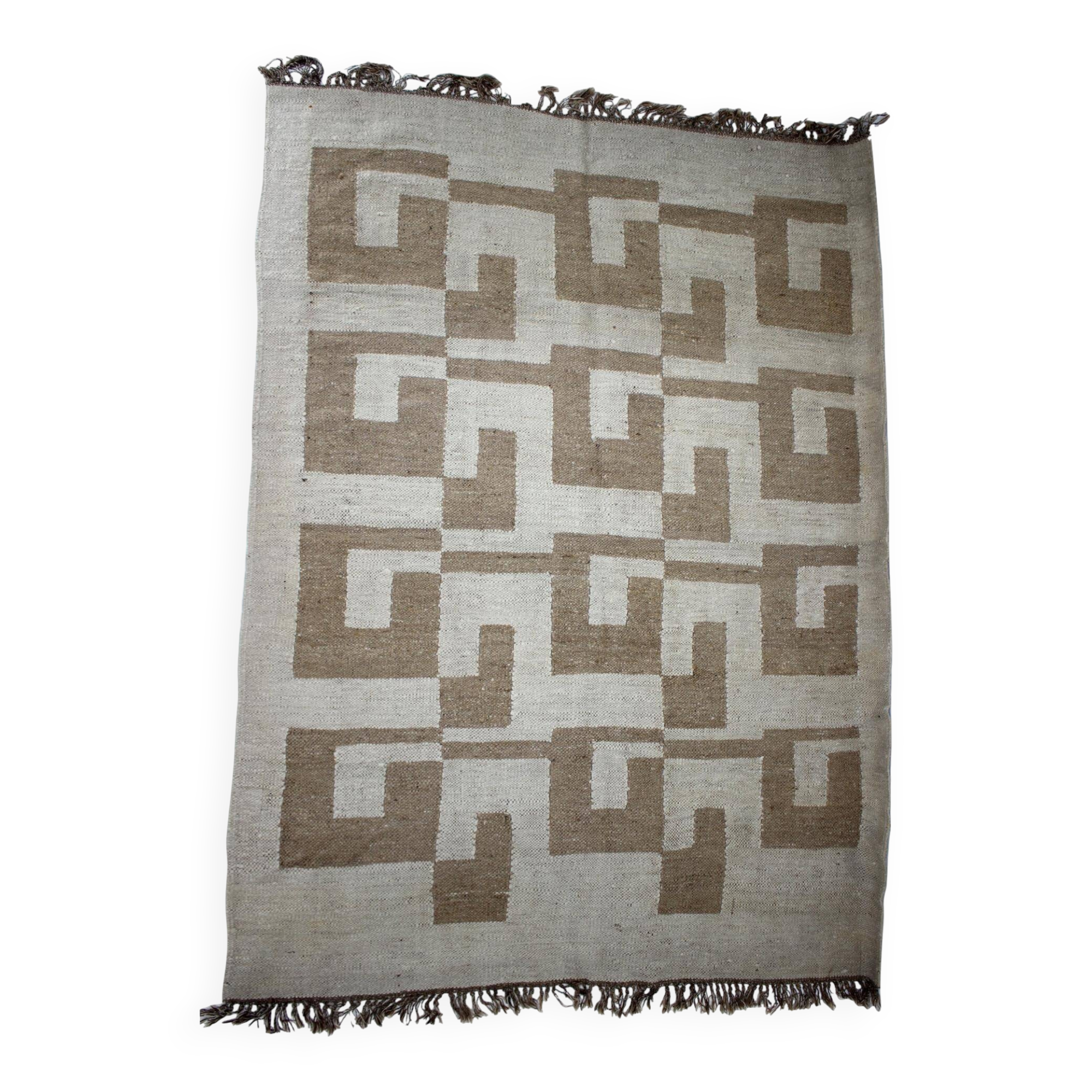 Mid-Century Modern Wool Rug/Carpet, 1980s