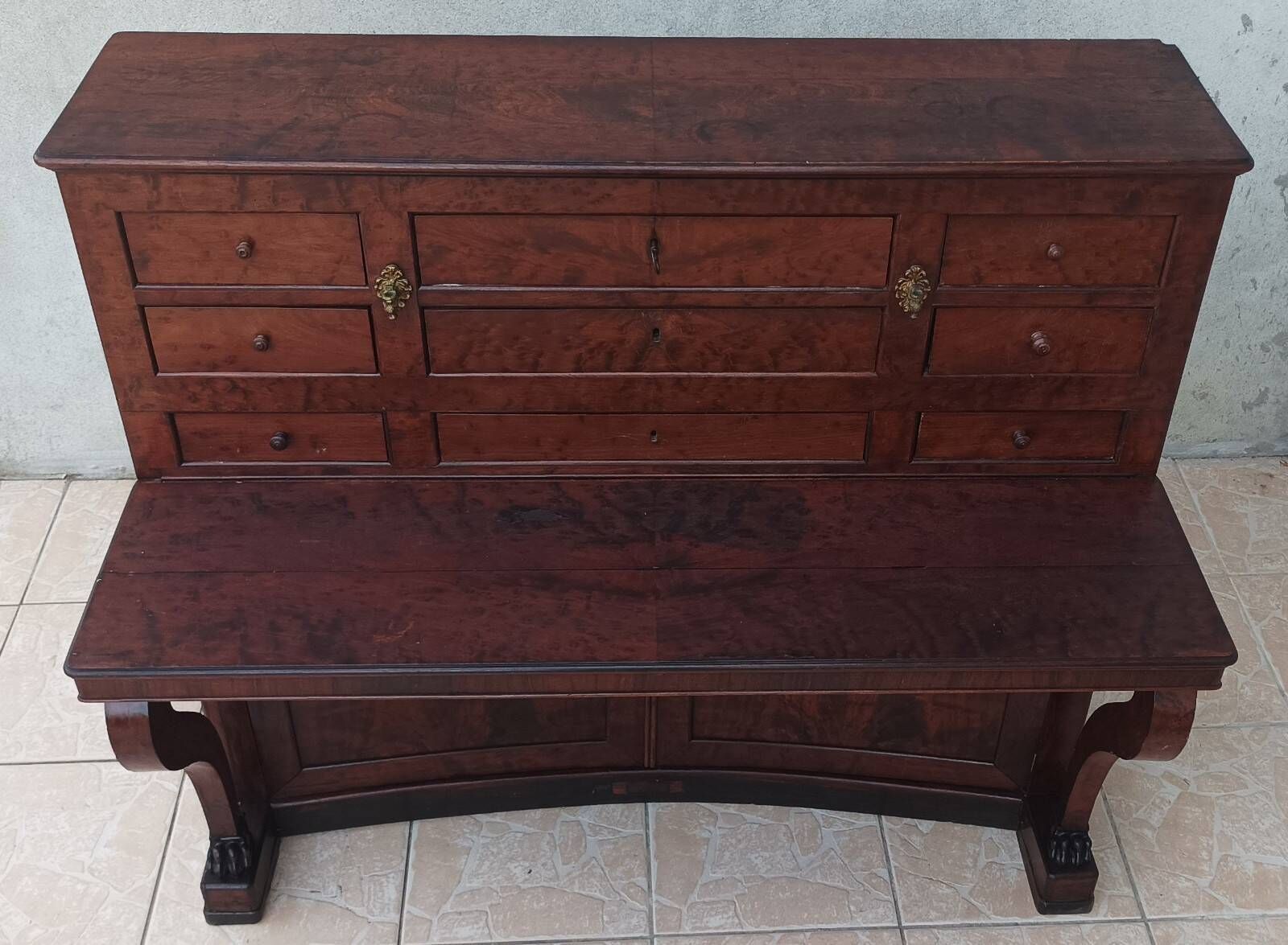Mahogany Empire style buffet