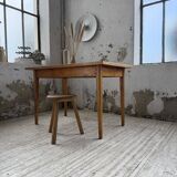 Scandinavian oak and ceramic table