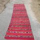 Tapis kilim : 260x79cm.