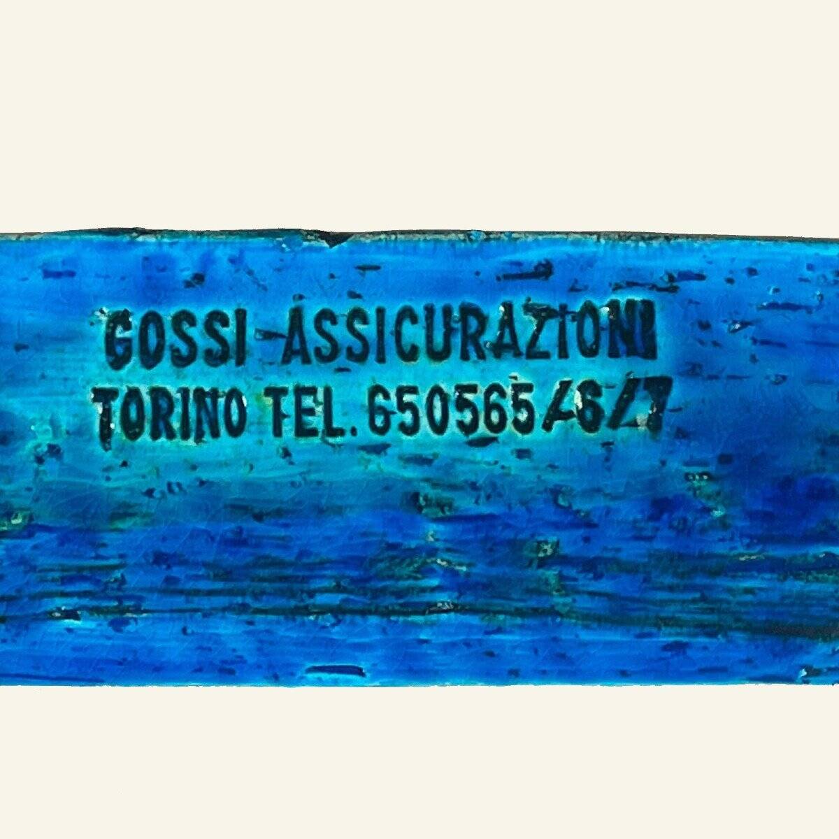 Aldo Londi for Bitossi - Rare Ashtray in Rimini Blu - 1960s