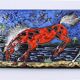 Vintage Libertas ceramic wall plaque, San Marino 1950s