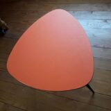 Vintage oval coffee table with formica top