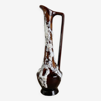 Vallauris soliflore handle vase