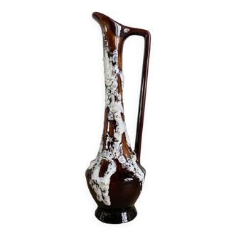 Vallauris soliflore handle vase