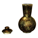 Vintage ceramic covered vase 1950