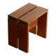 Large stool, selection by Charlotte Perriand for Les Arcs, France, 1960