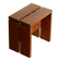 Large stool, selection by Charlotte Perriand for Les Arcs, France, 1960