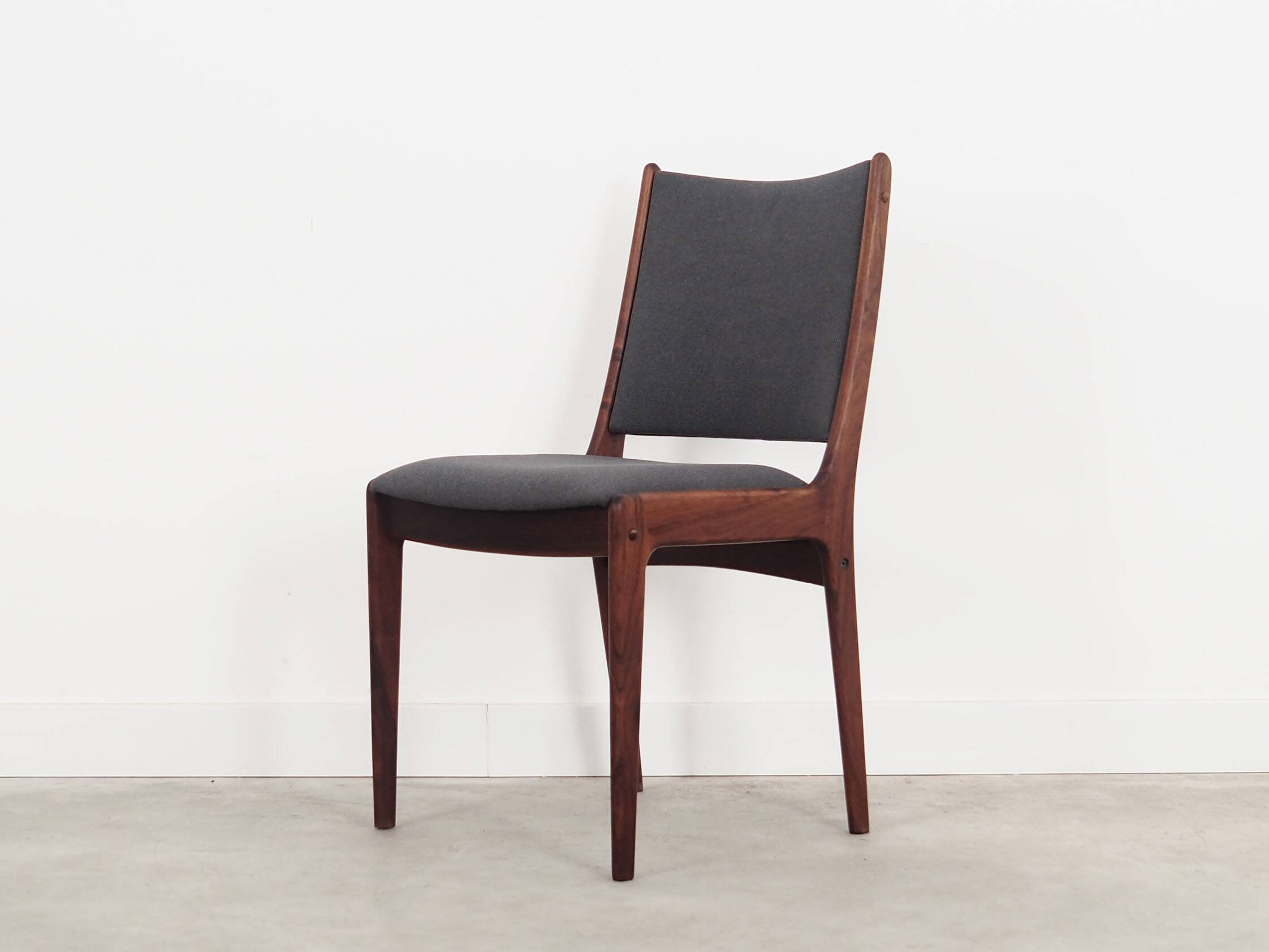 Set of six rosewood chairs, Danish design, 1960s, designer: Johannes Andersen