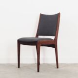 Ensemble de six chaises en palissandre, design danois, années 1960, designer : Johannes Andersen