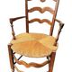 Antique Provençal armchair 18th-19th century regional furniture