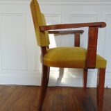 Stamped bridge chair