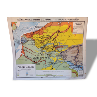 Geographical school map