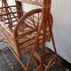 Rattan swing cradle