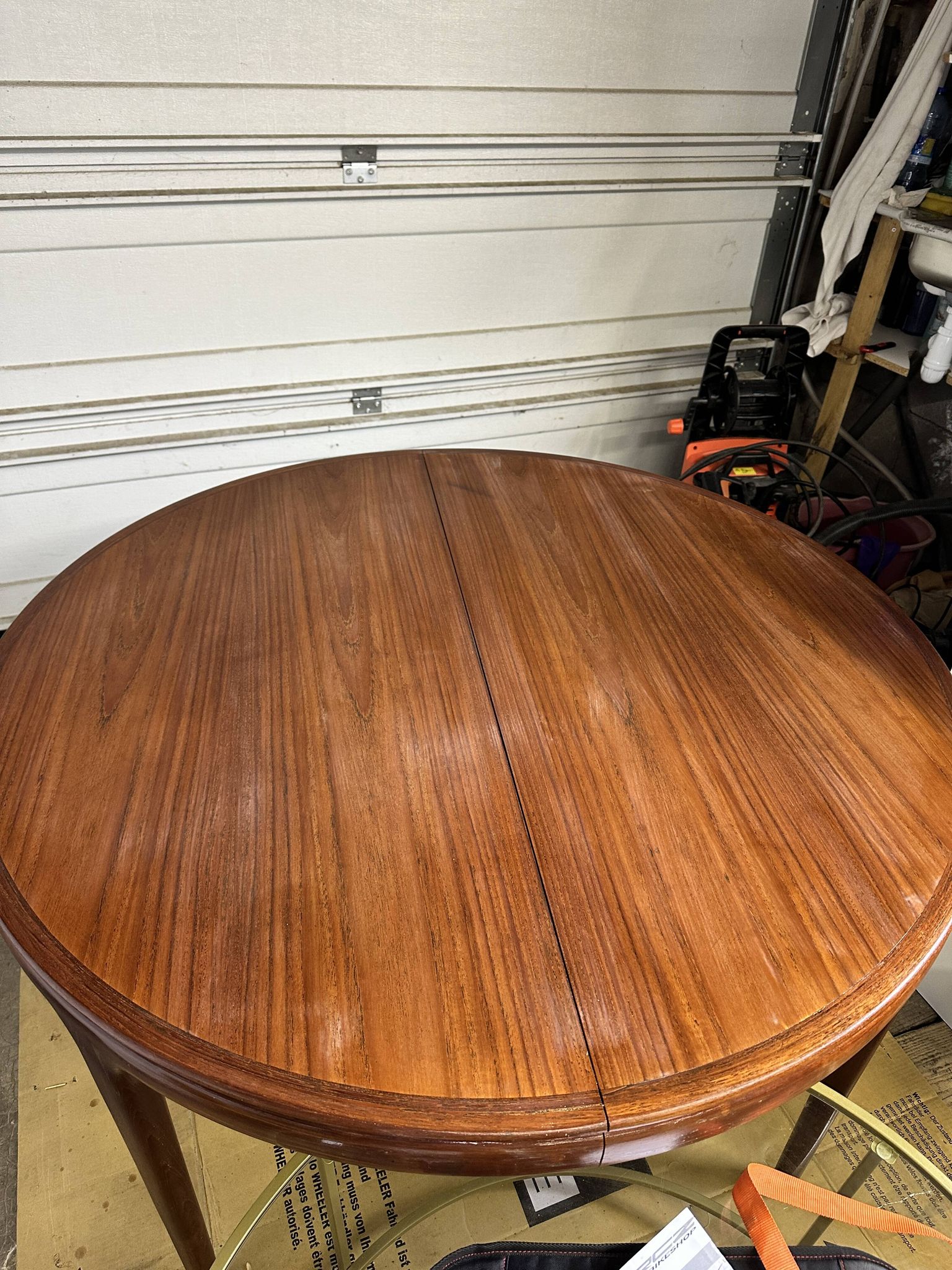Teak dining table by samcom scandinavian