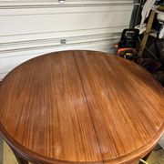 Teak dining table by samcom scandinavian