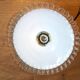 Vintage hanging lamp in white opaline