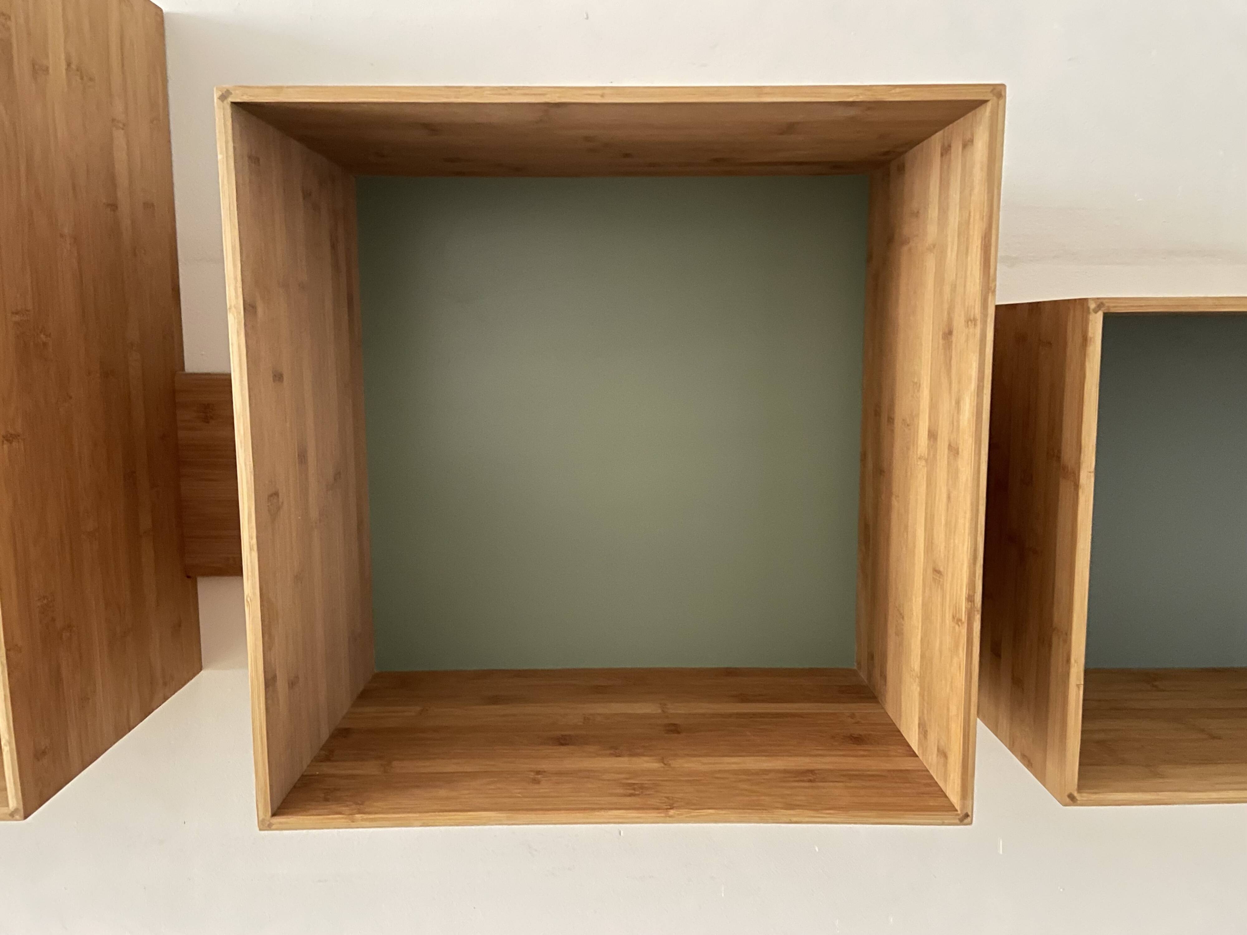 Large designer bookcase from the Danish brand We do Wood