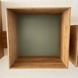 Large designer bookcase from the Danish brand We do Wood