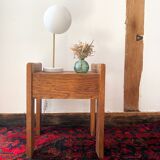 Wooden side table