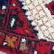 Vintage Persian carpet Hamadan handmade 41cm x 59cm 1970s