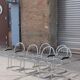 4 chairs & 2 armchairs in chrome-plated steel wire by Gastone Rinaldi, Italy 1970s