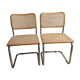Suite de 2 chaises Cesca