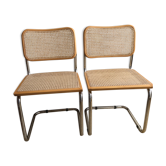 Suite de 2 chaises Cesca