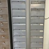 Set of 5 metal cabinet with industrial valves
