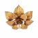 Vintage Italian Gold Leaf Flush Mount Or Wall Sconce