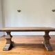 Table monastère en bois ancien - Spirito 200 par 100 cm