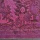 Pink Handknotted Floral Rug sku2356