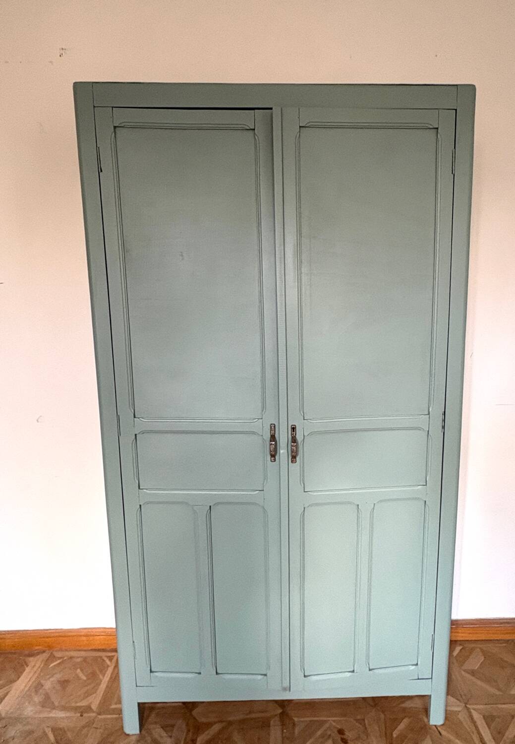 Armoire parisienne vert demoiselles