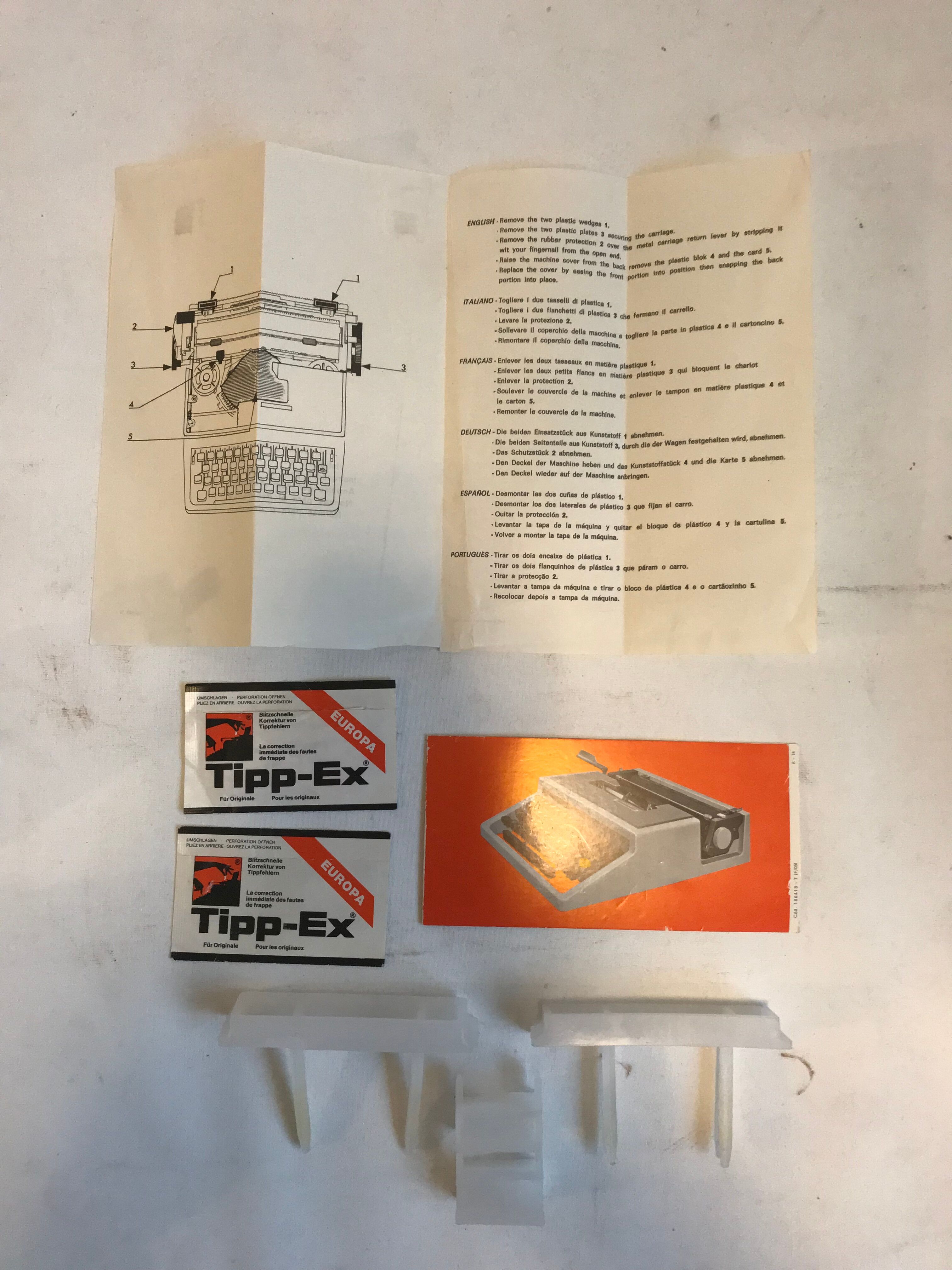 Typewriter Underwood 315