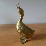 Vintage Brass Duck 240511