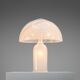 Doria table lamp in bubble glass with rainbow coloured details