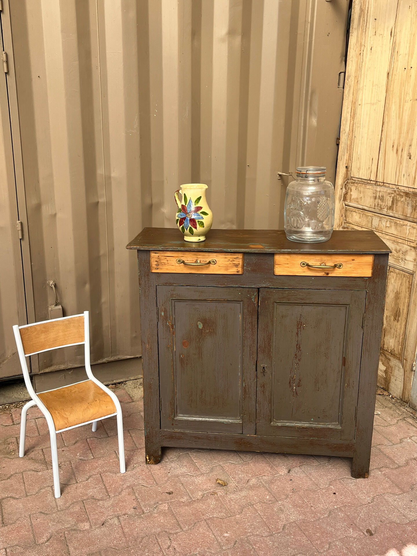 Old Parisian sideboard