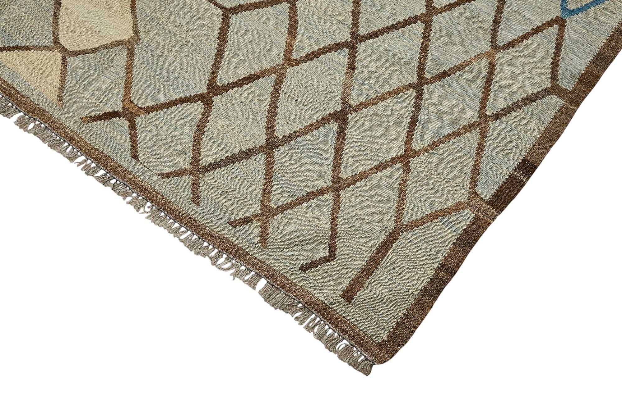 Contemporary Tribal Decorative Kilim 285 cm x 363 cm