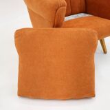 1960s Wing Chair, Czechoslovakia