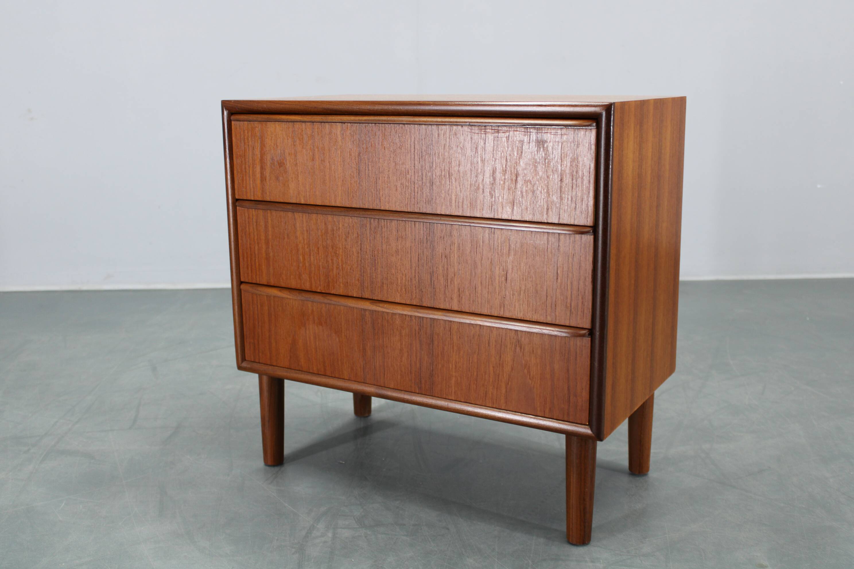 1960s teak chest of drawers, Denmark