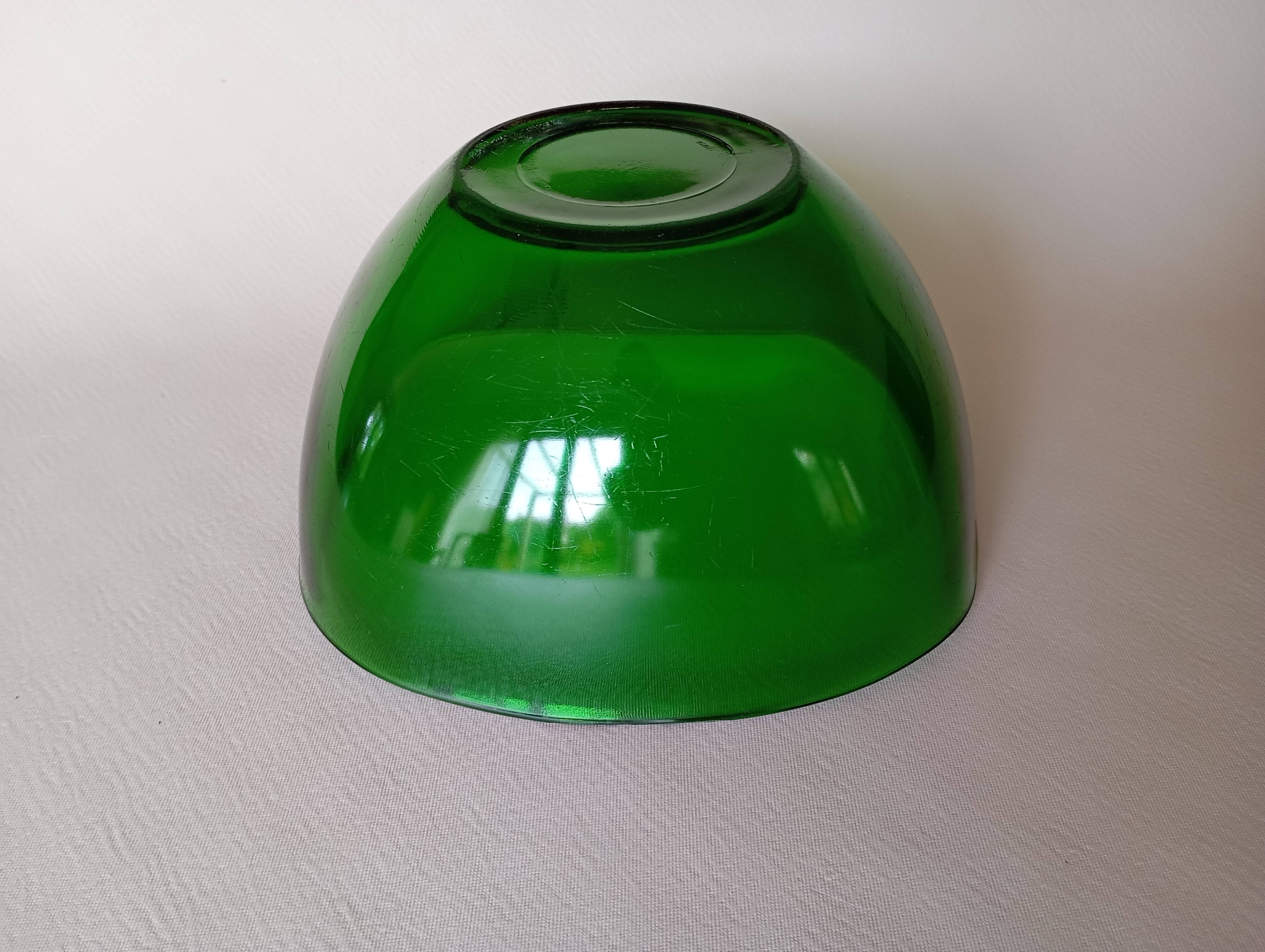 Vereco forest green salad bowl