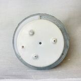Small glass flush mounting ceiling light