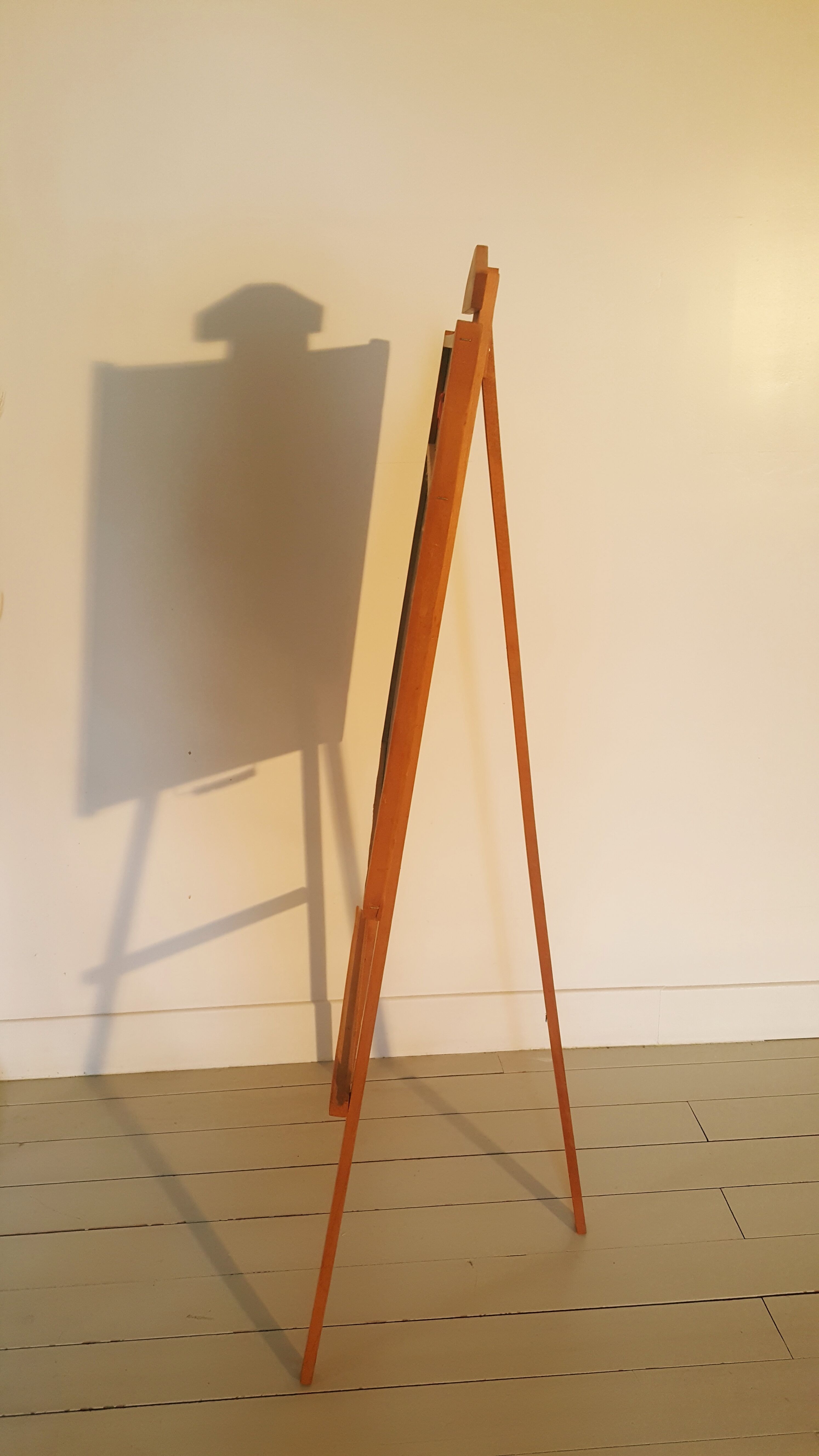 Vintage school table with abacus