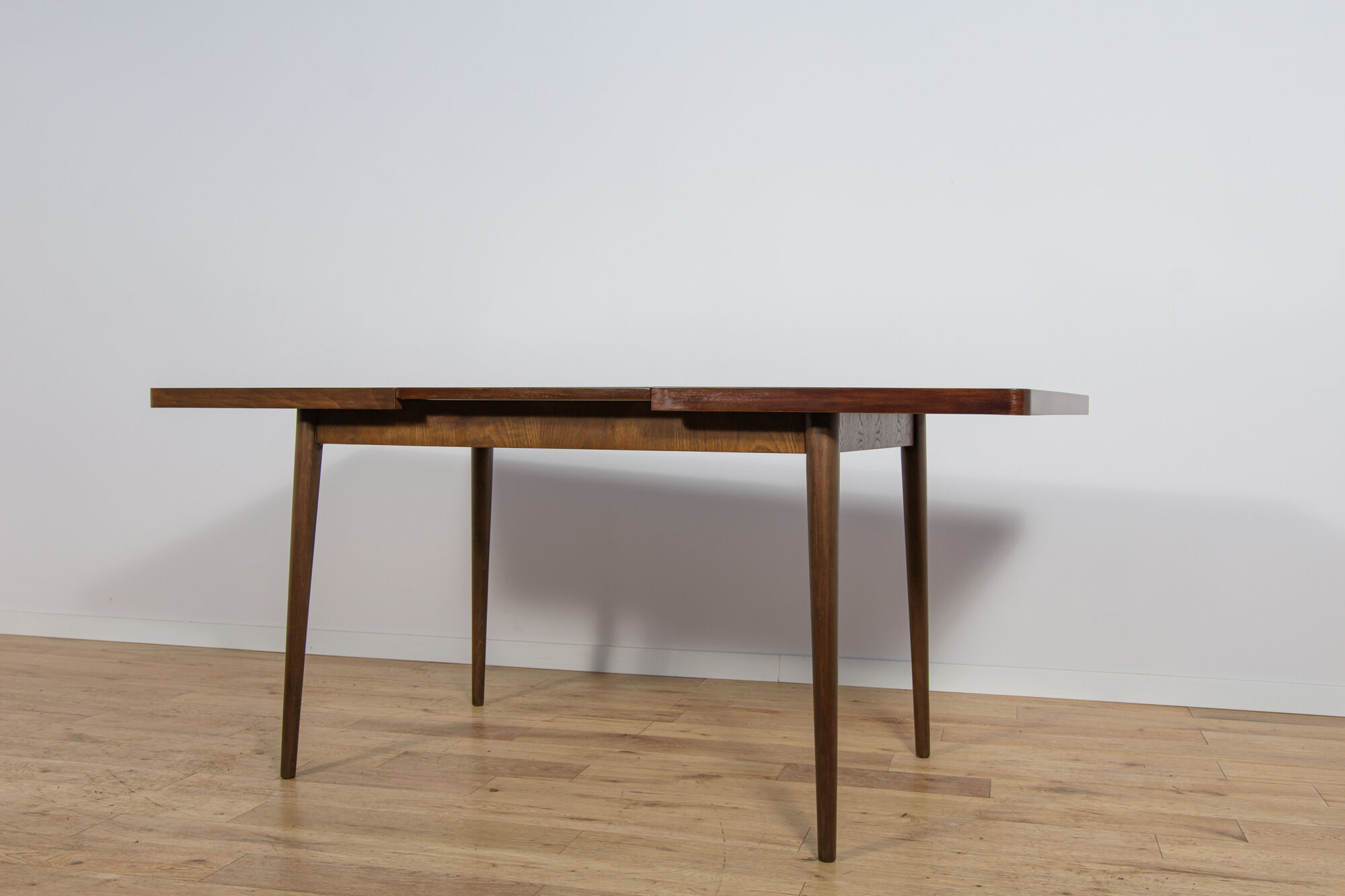 Mid Century Walnut Dining Table by Bohumil Landsman for Jitona, Czechoslovakia, 1960s