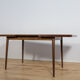 Mid Century Walnut Dining Table by Bohumil Landsman for Jitona, Czechoslovakia, 1960s