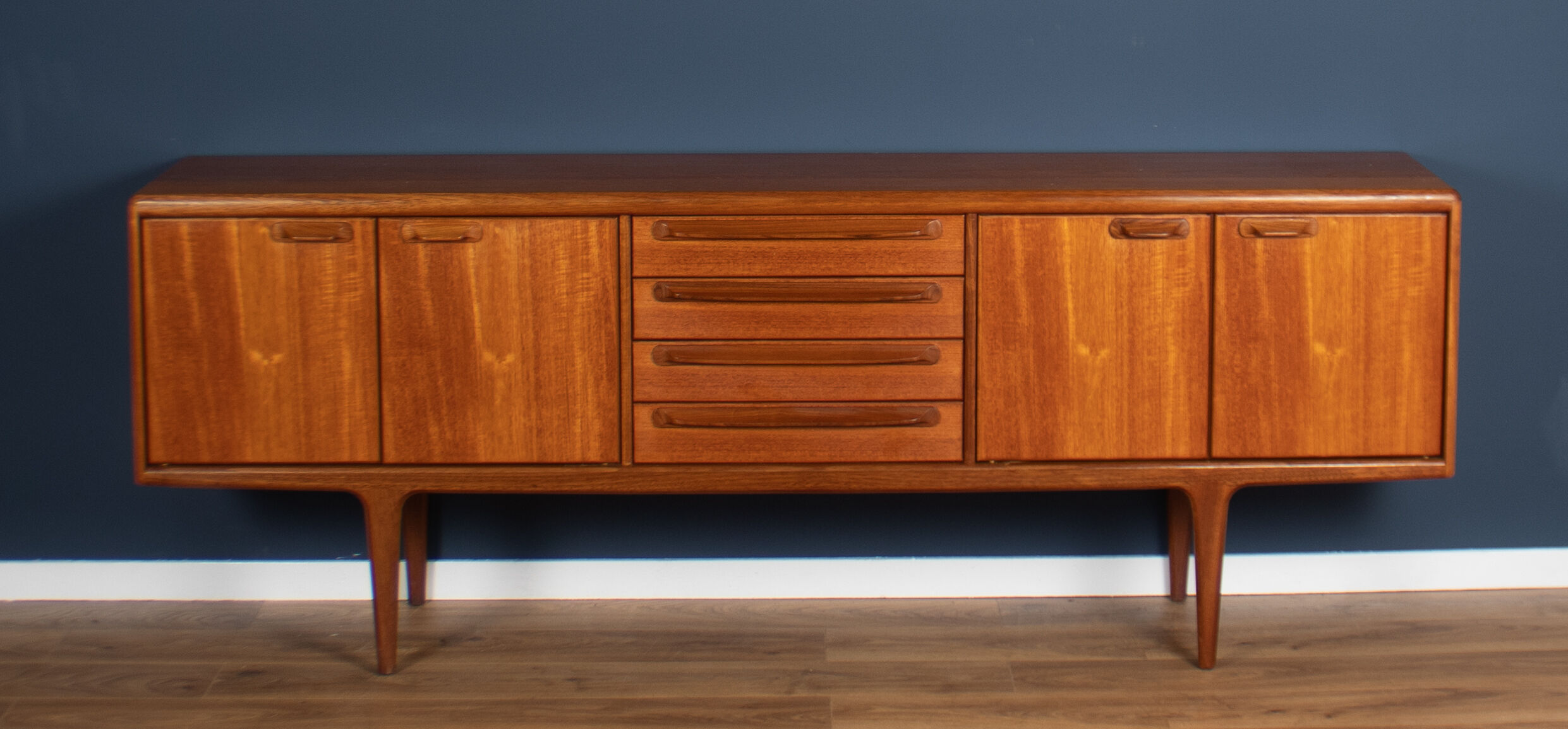 Retro Teak 1960s Long Younger Sequence Mid Century Sideboard