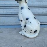 Dalmatian dog in earthenware from the 70s