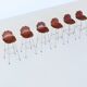 Charlotte Perriand bar stools in leather Les Arcs Ski Resort France 1960